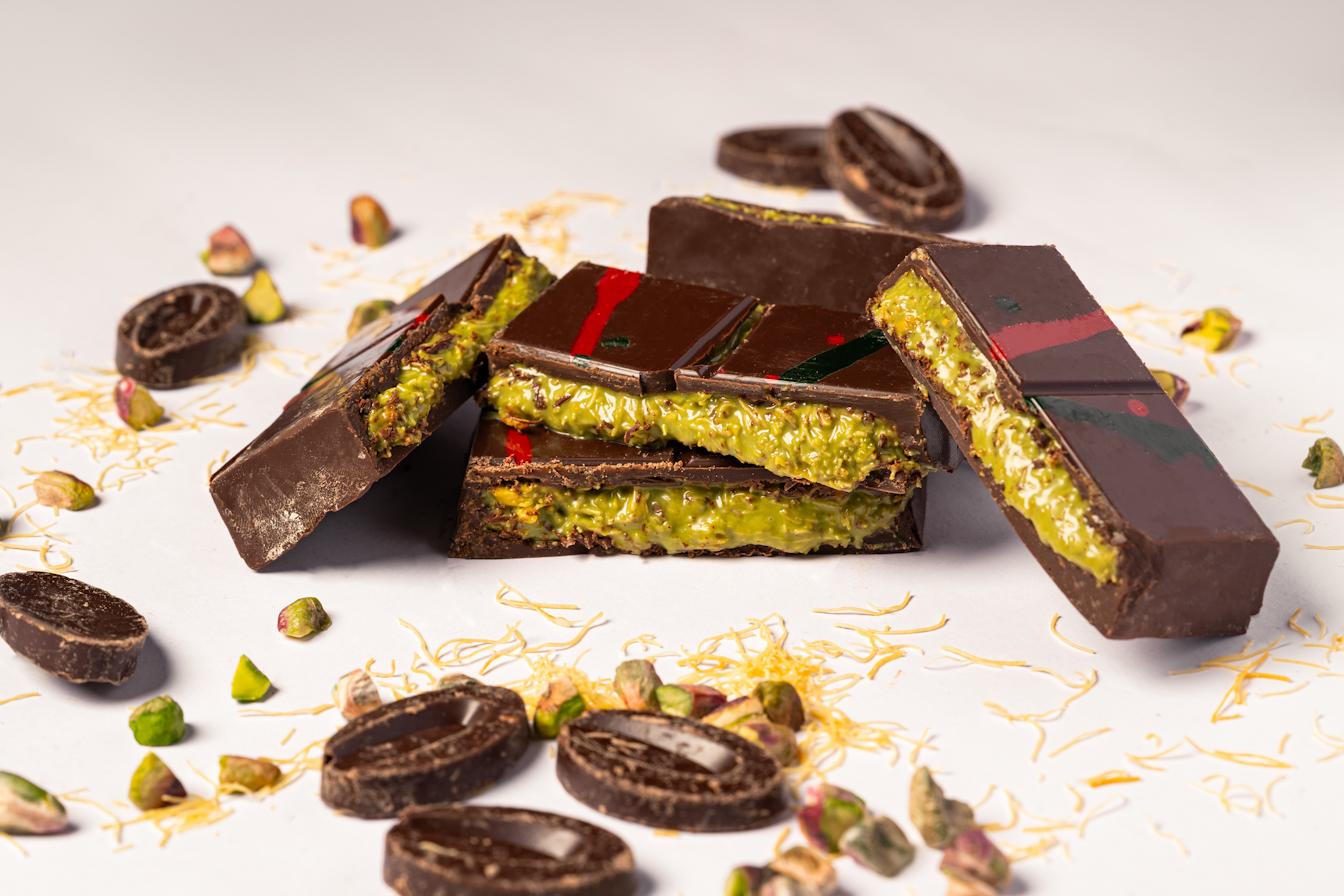 Dubai Chocolate Pistachio Kunafa Dark