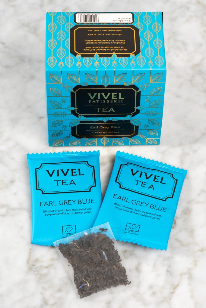 EARL GREY BLUE TEA BAGS